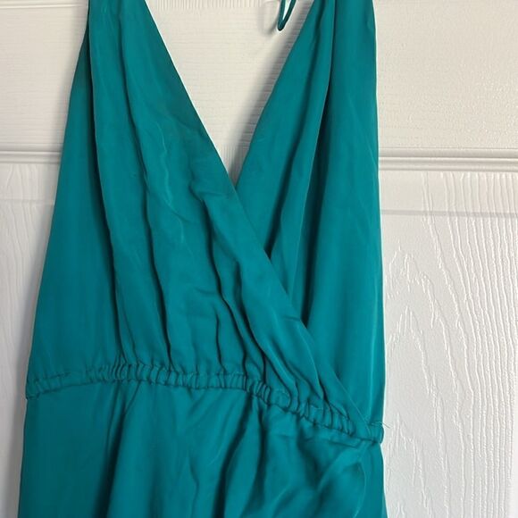 Haute Hippie Maxi Dress - Aqua Color Striped Like New - Size XS - Picture 3 of 6